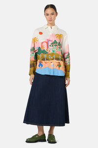 Gorman NZ - Hidden Paradise Shirt - print