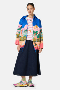Gorman NZ - Hidden Paradise Raincoat - print