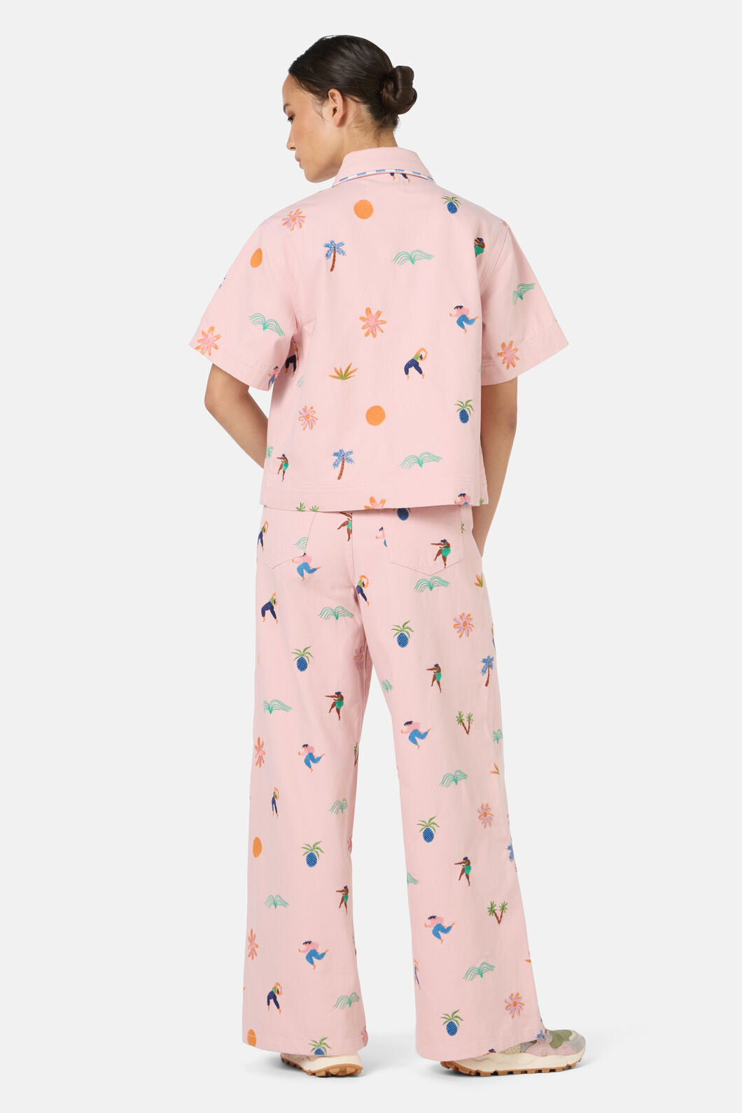 Gorman NZ - Hidden Paradise Shacket - pink