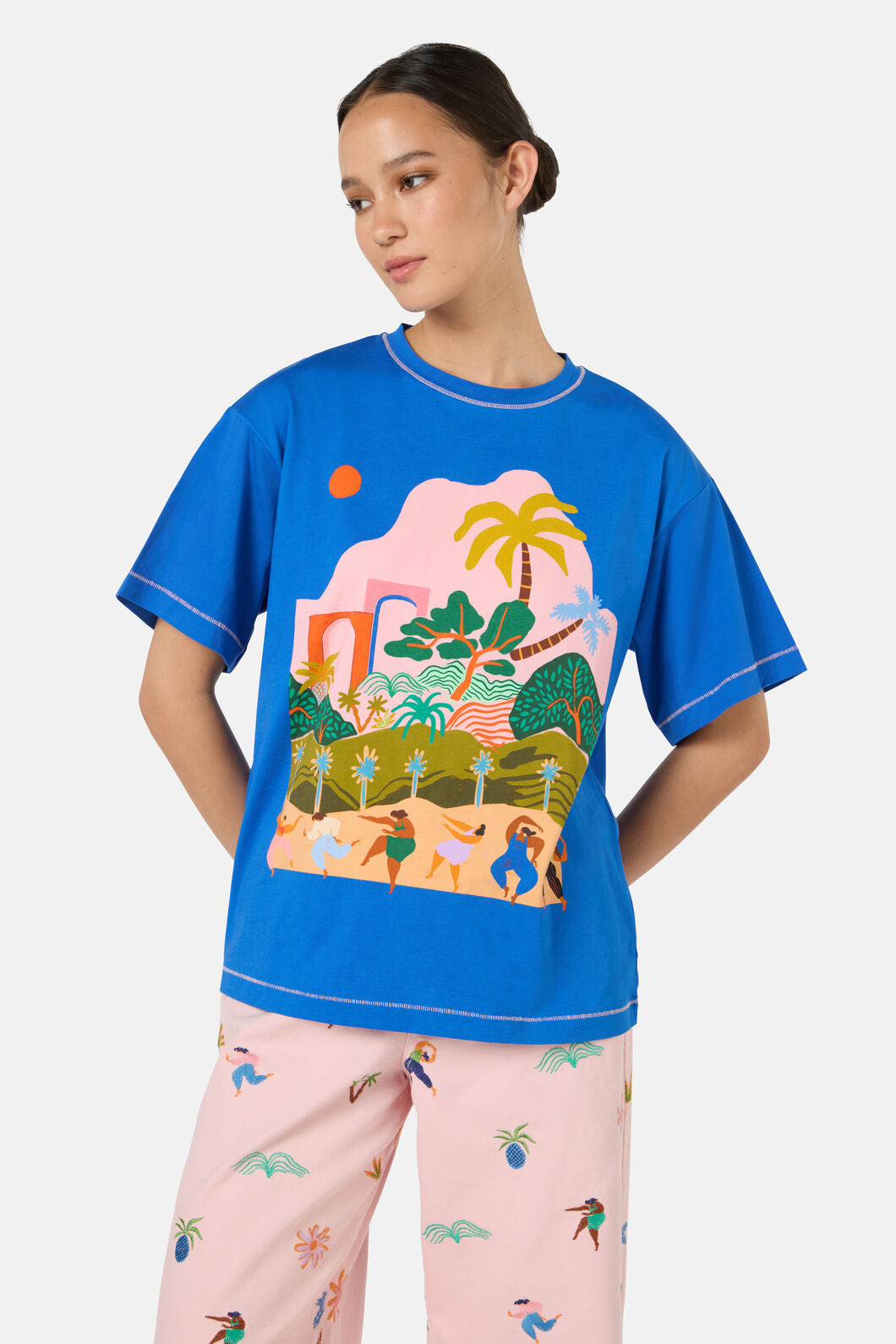 Gorman NZ - Hidden Paradise PlacementOSTee - print