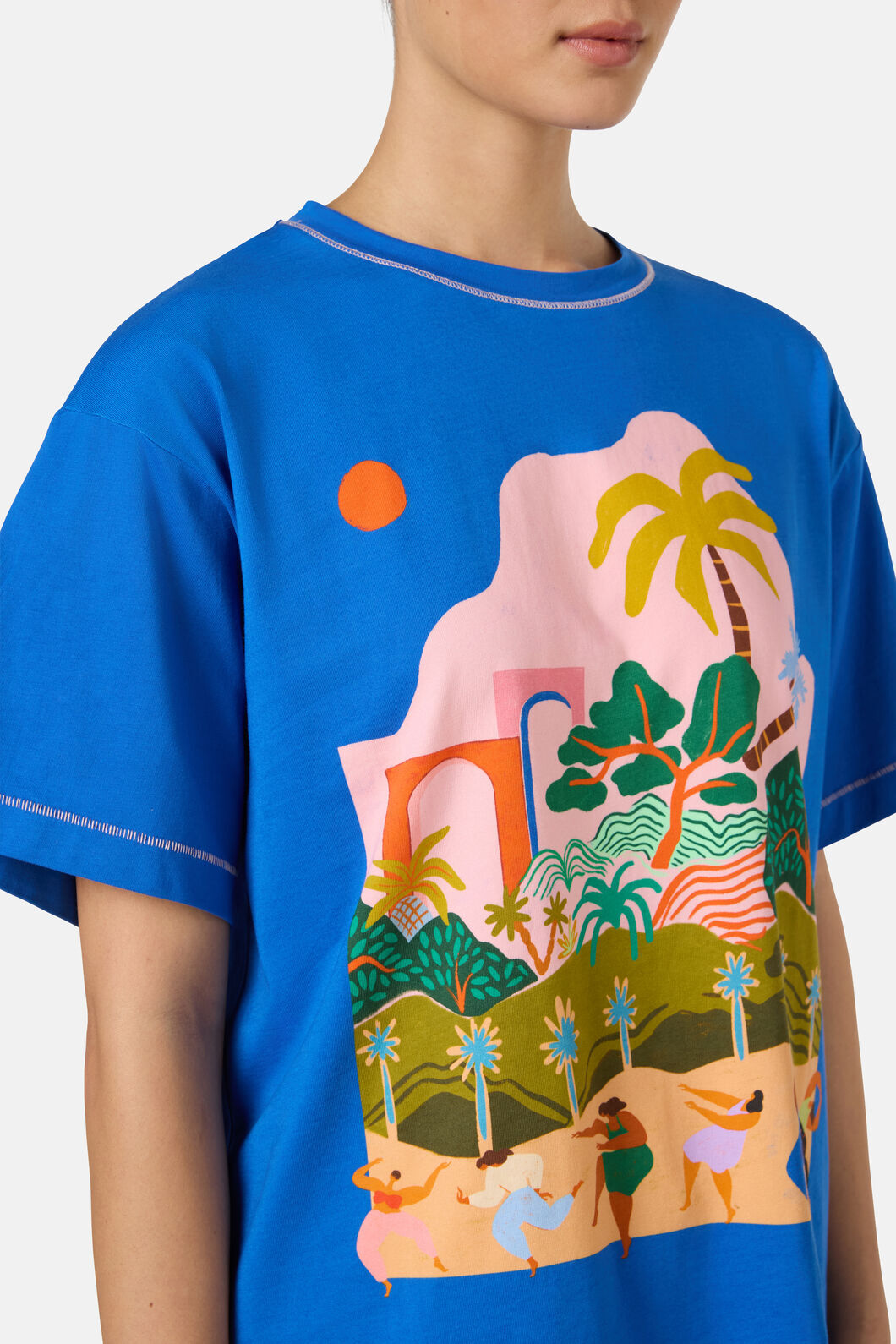 Gorman NZ - Hidden Paradise PlacementOSTee - print