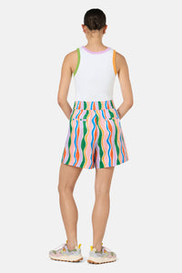 Gorman NZ - Sneaky Stripe Short - print