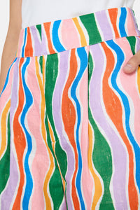 Gorman NZ - Sneaky Stripe Short - print