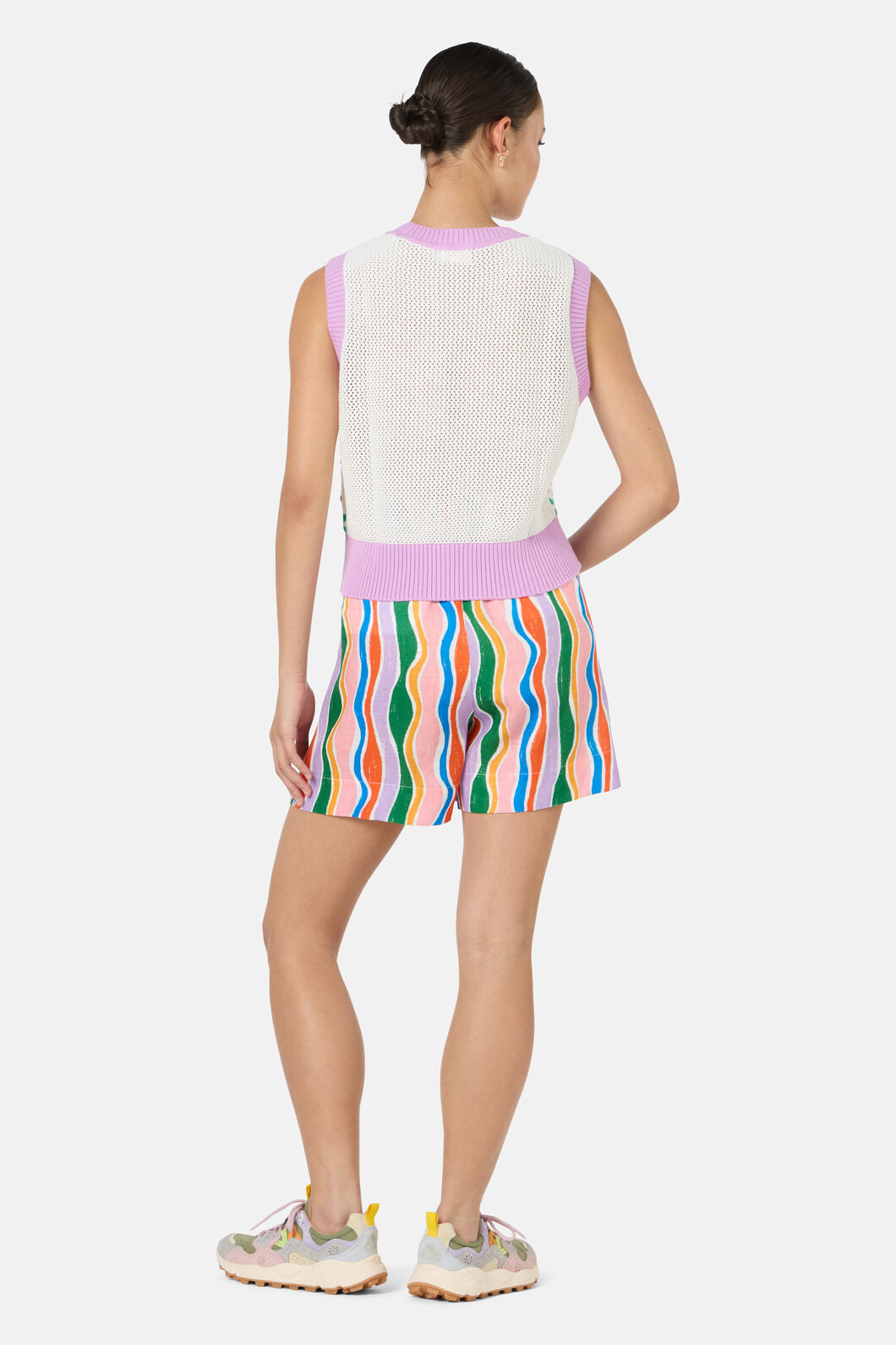 Gorman NZ - Flower Crochet Knit Vest - multi