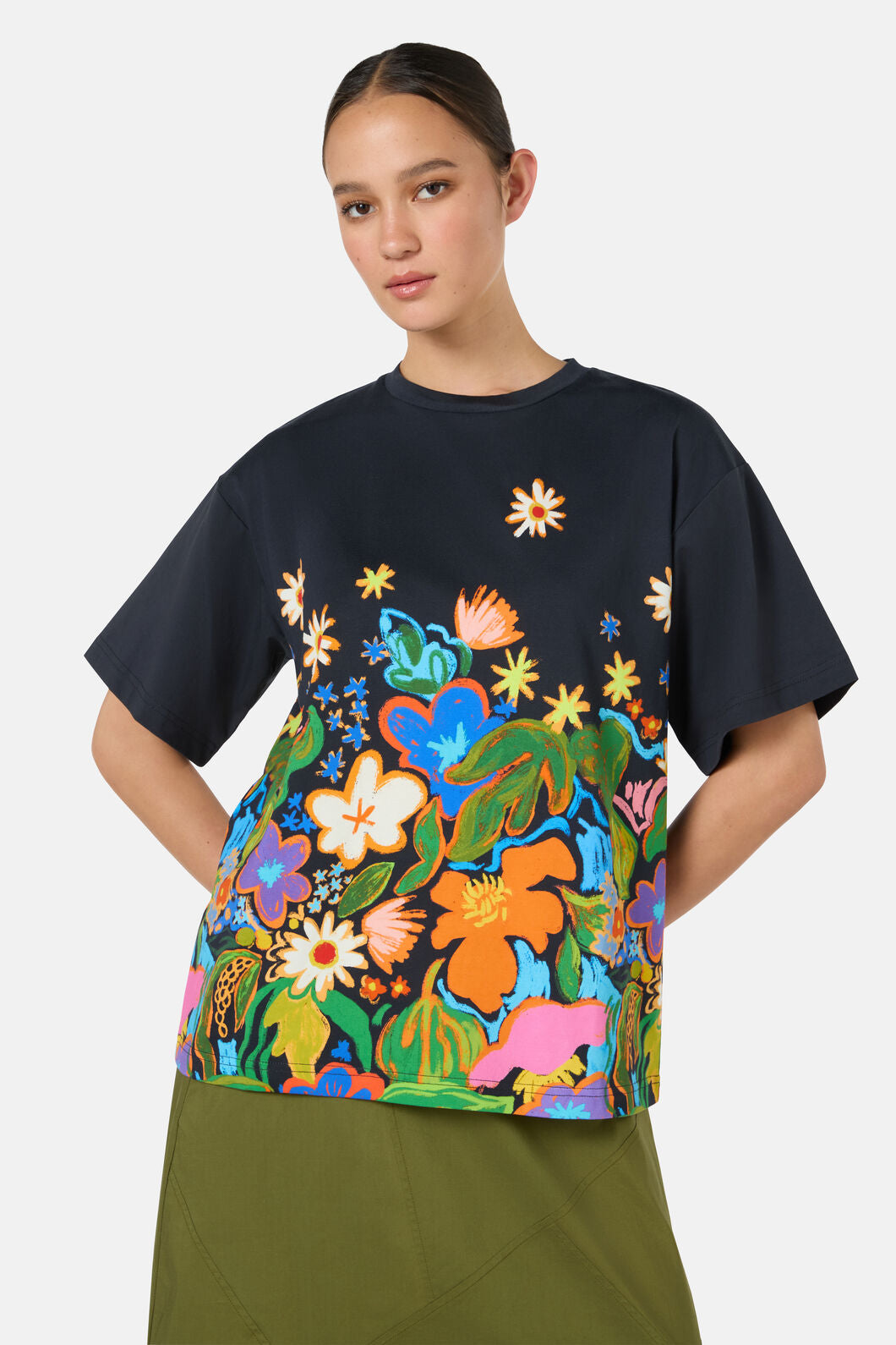 Gorman NZ - Midnight Garden PlacementOSTee - print