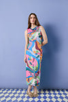 Gorman NZ - Flora Aurora Mesh Dress - print