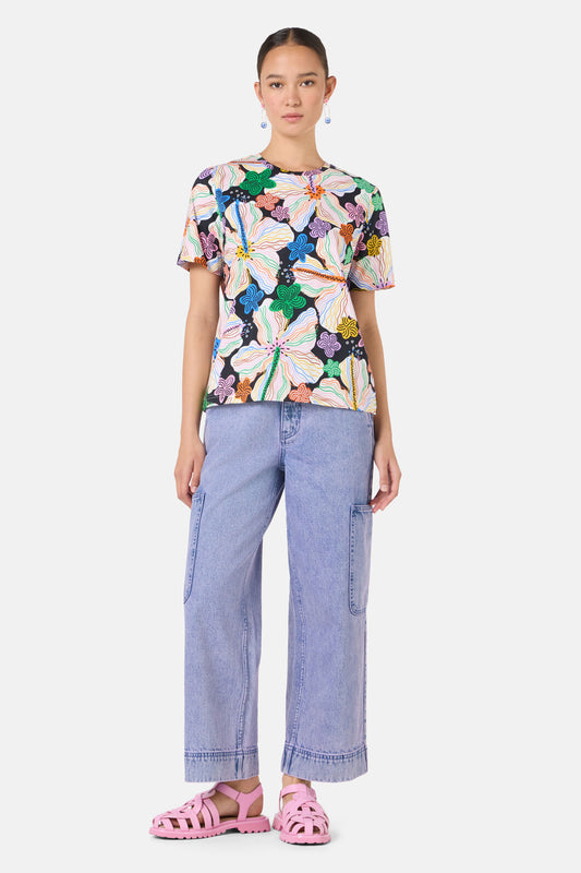 Gorman NZ - Hibiscus Classic Tee - print
