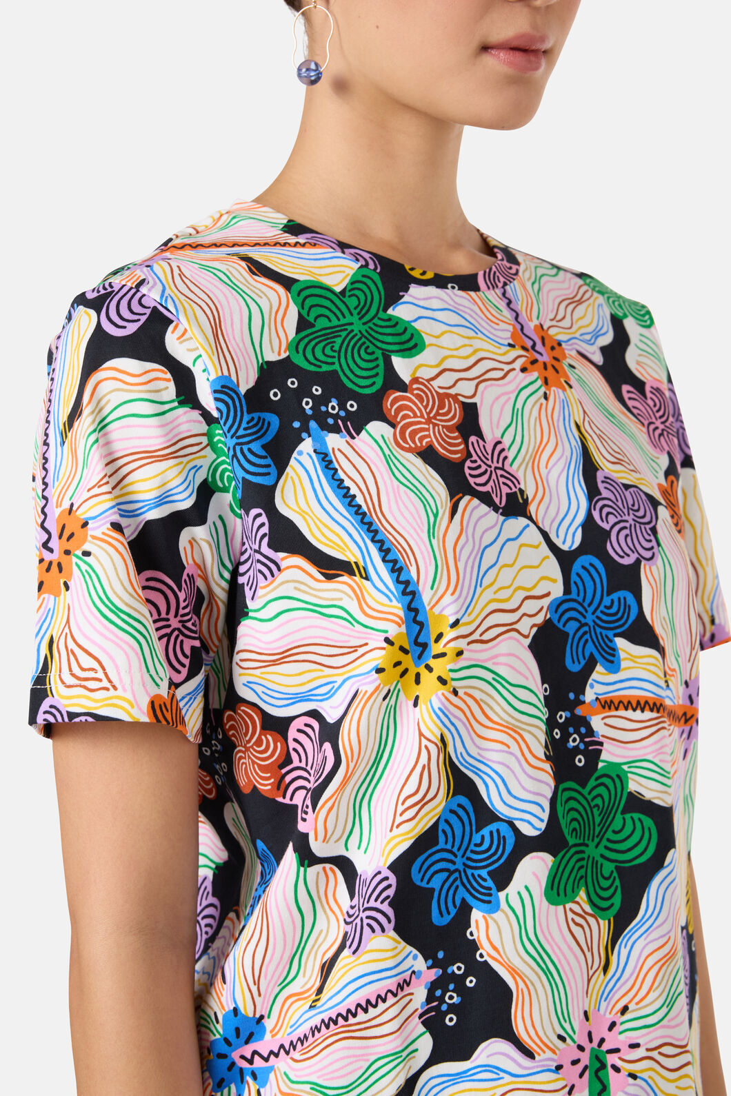 Gorman NZ - Hibiscus Classic Tee - print