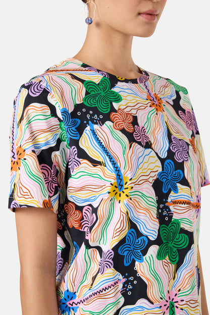 Gorman NZ - Hibiscus Classic Tee - print