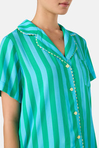 Gorman NZ - Stripe PJ Shorts Set - stripe