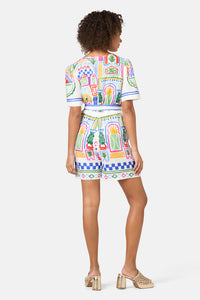 Gorman NZ - Atrium Print Playsuit - print
