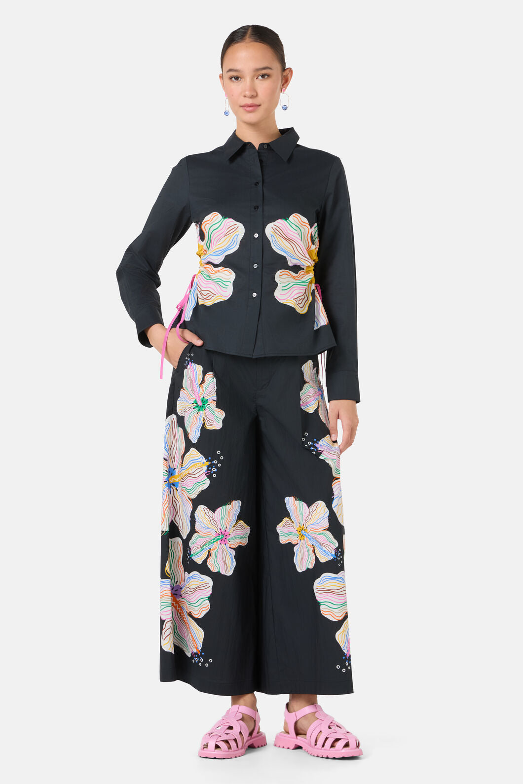 Gorman NZ - Hibiscus Culotte - print
