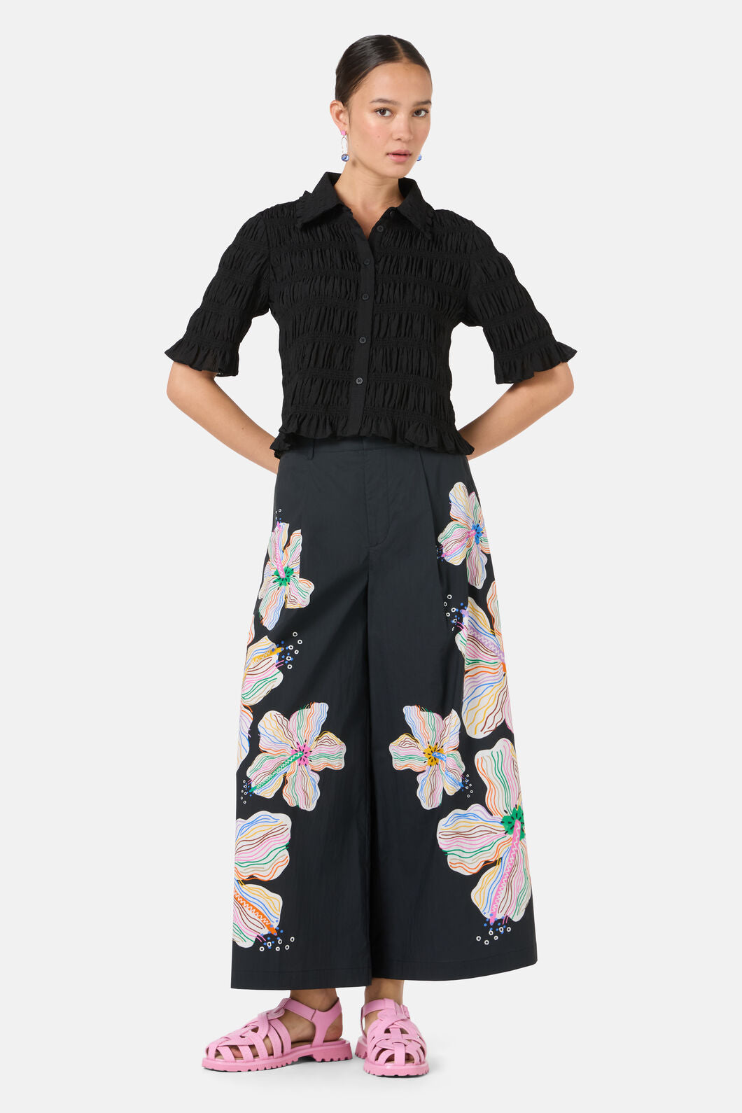 Gorman NZ - Shirr Thing Shirt - black