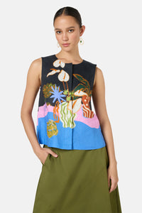 Gorman NZ - Natural Form Tank Top - print