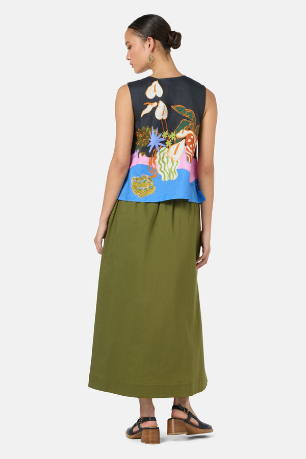 Gorman NZ - Natural Form Tank Top - print