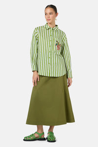 Gorman NZ - Natural Form Stripe Shirt - stripe