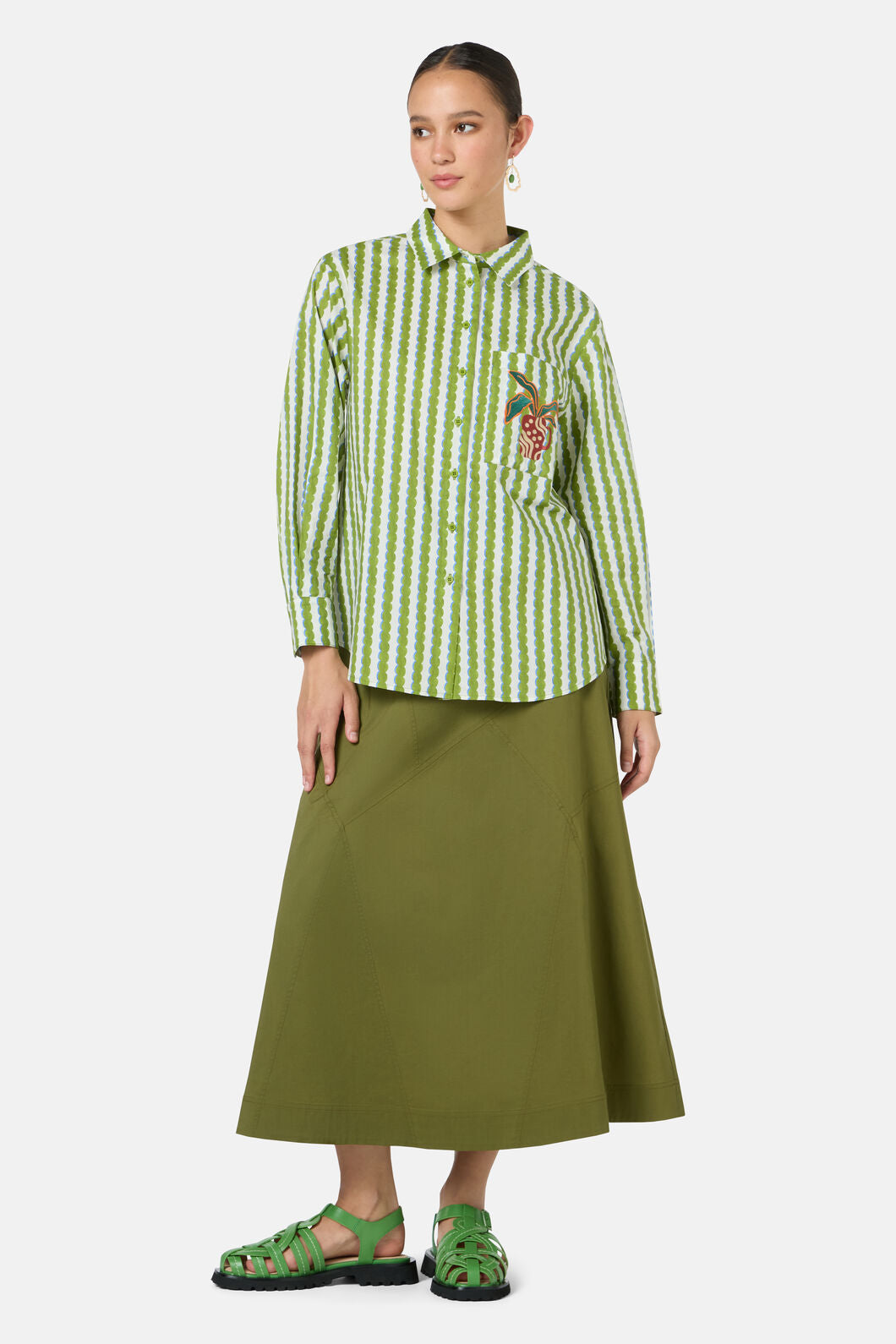 Gorman NZ - Natural Form Stripe Shirt - stripe