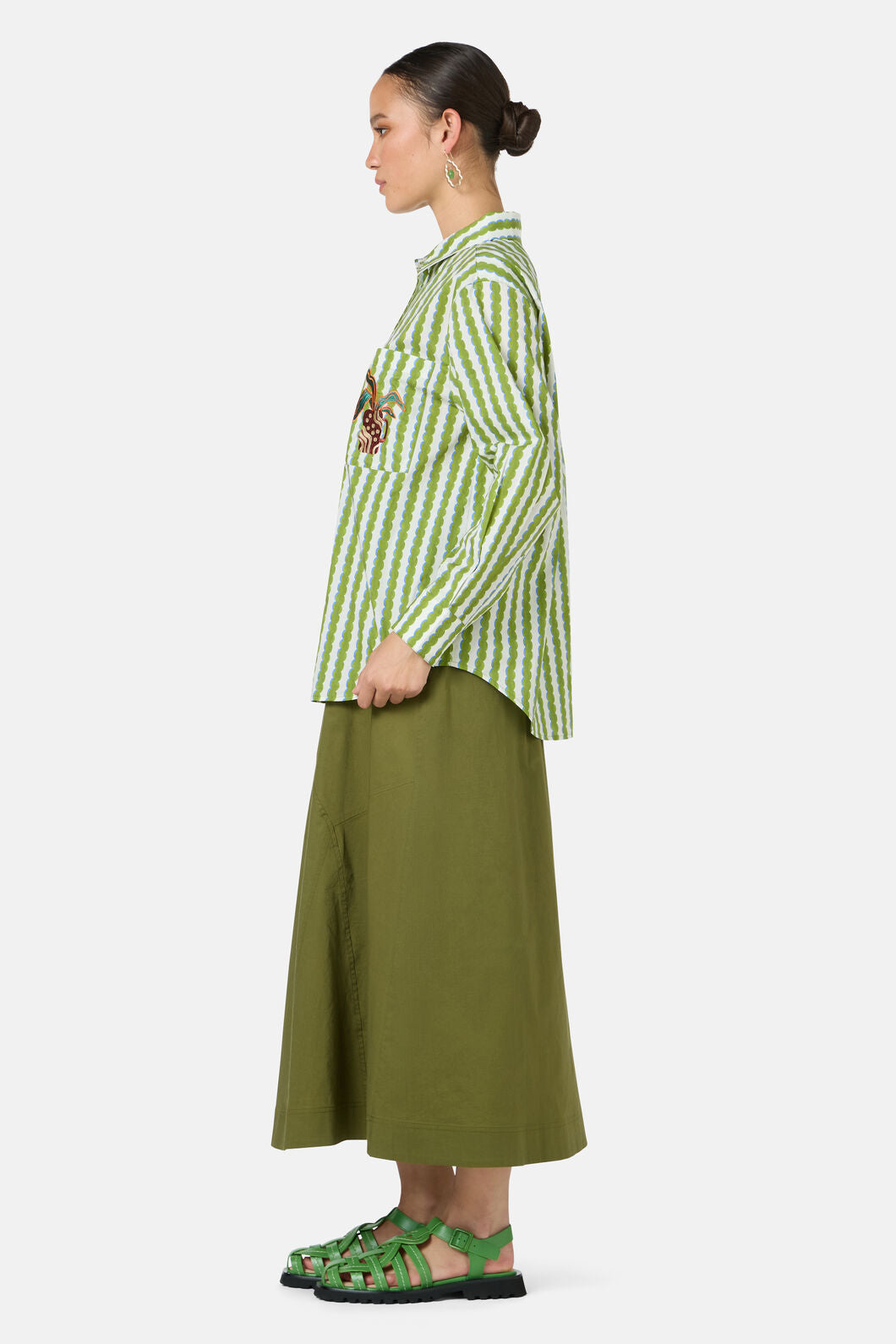 Gorman NZ - Natural Form Stripe Shirt - stripe