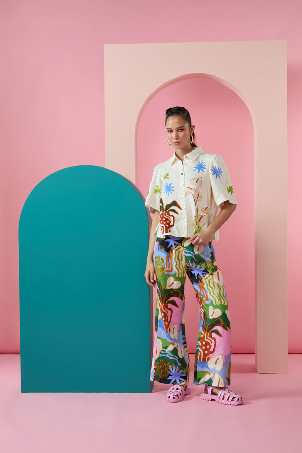 Gorman NZ - Natural Form Culotte - print