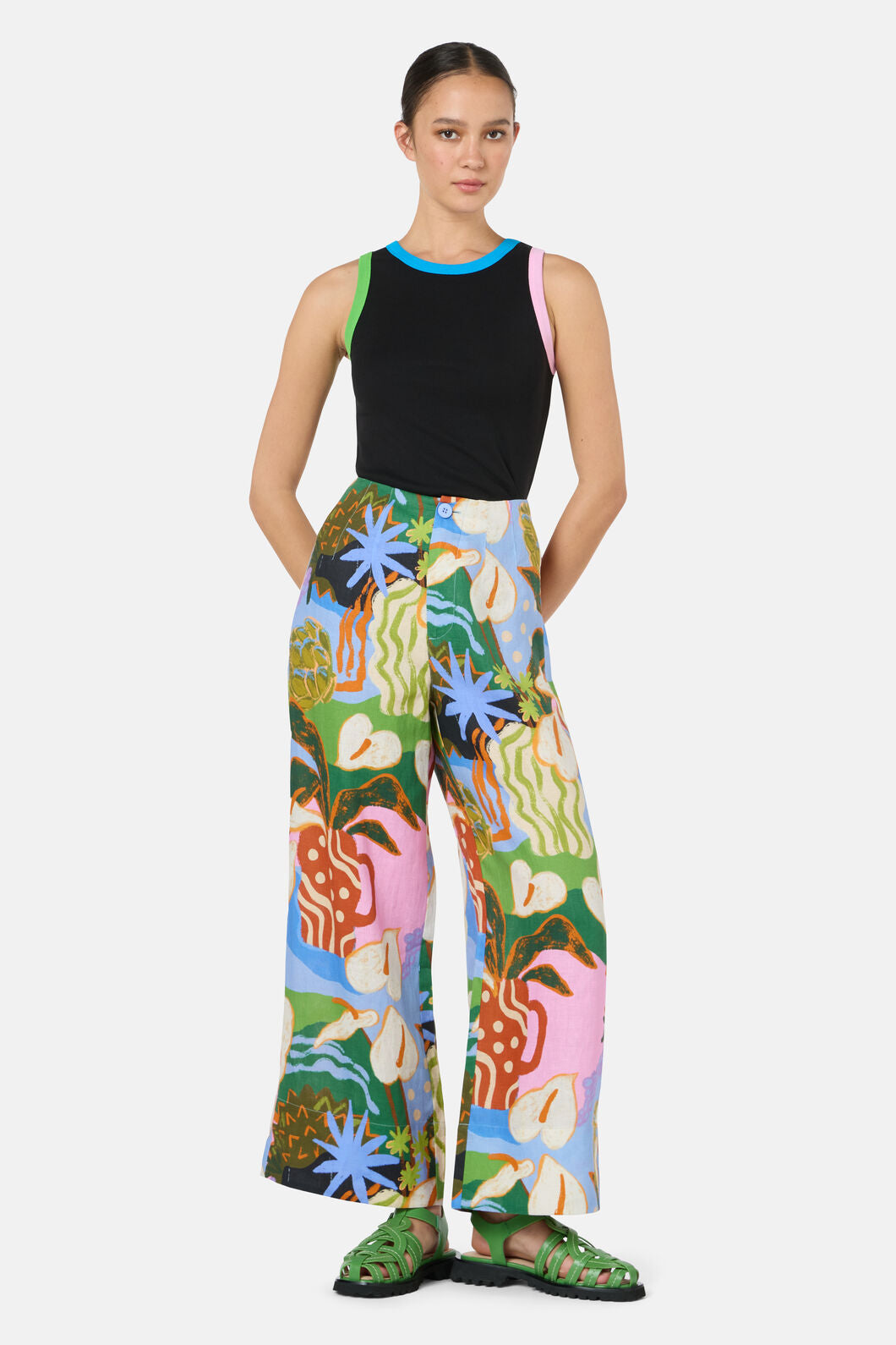 Gorman NZ - Natural Form Culotte - print