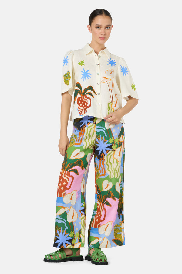 Gorman NZ - Natural Form Culotte - print