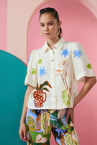 Gorman NZ - Natural Form Shirt - print