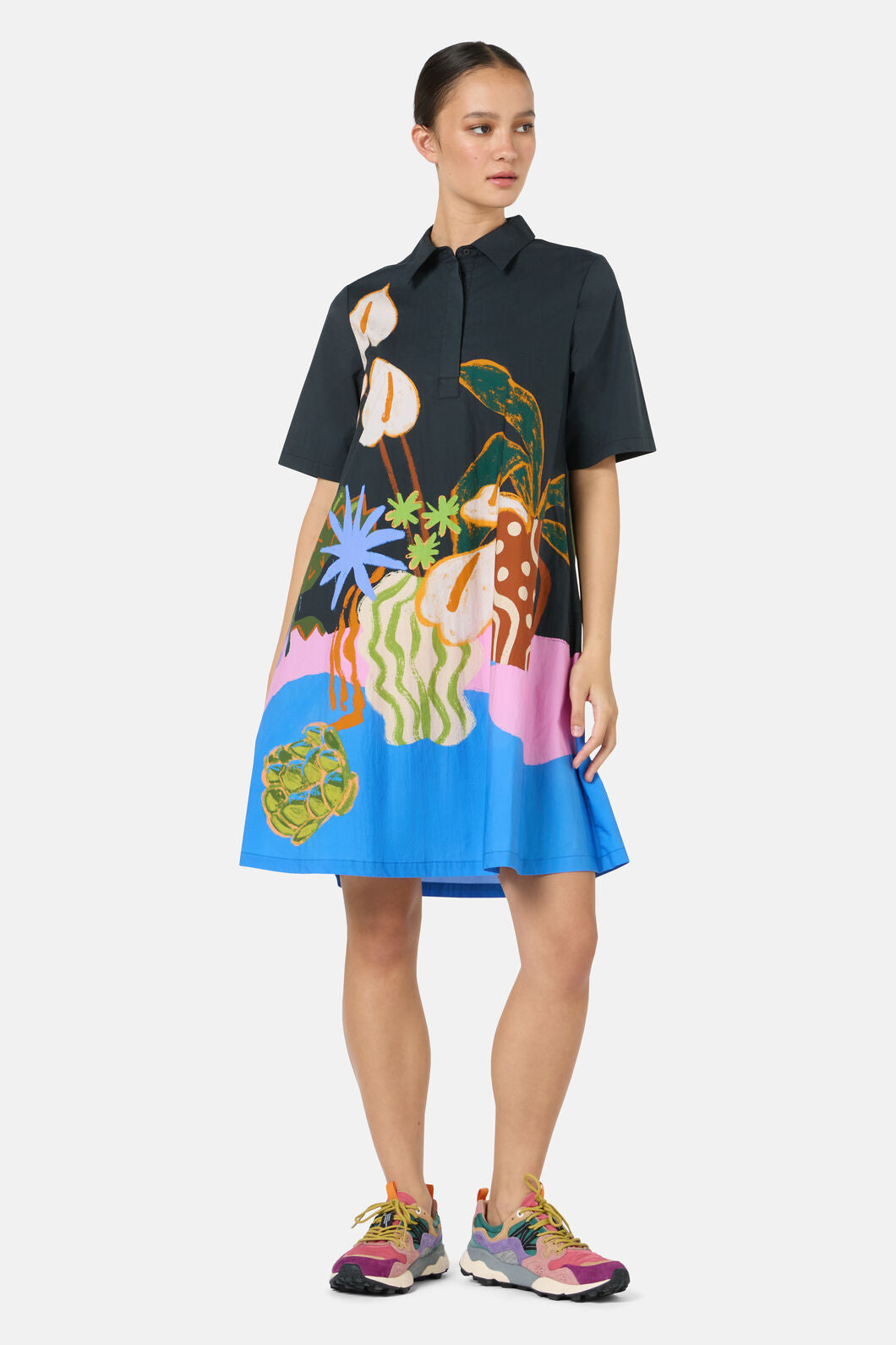 Gorman NZ - Natural Form Shirt Dress - print