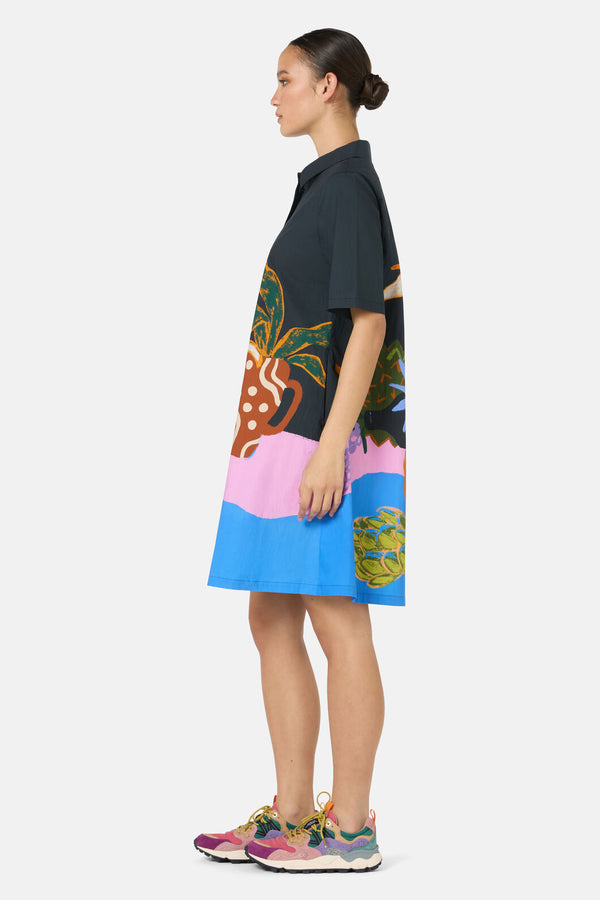 Gorman NZ - Natural Form Shirt Dress - print