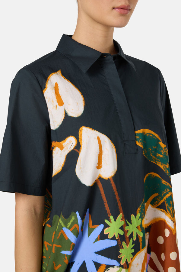 Gorman NZ - Natural Form Shirt Dress - print