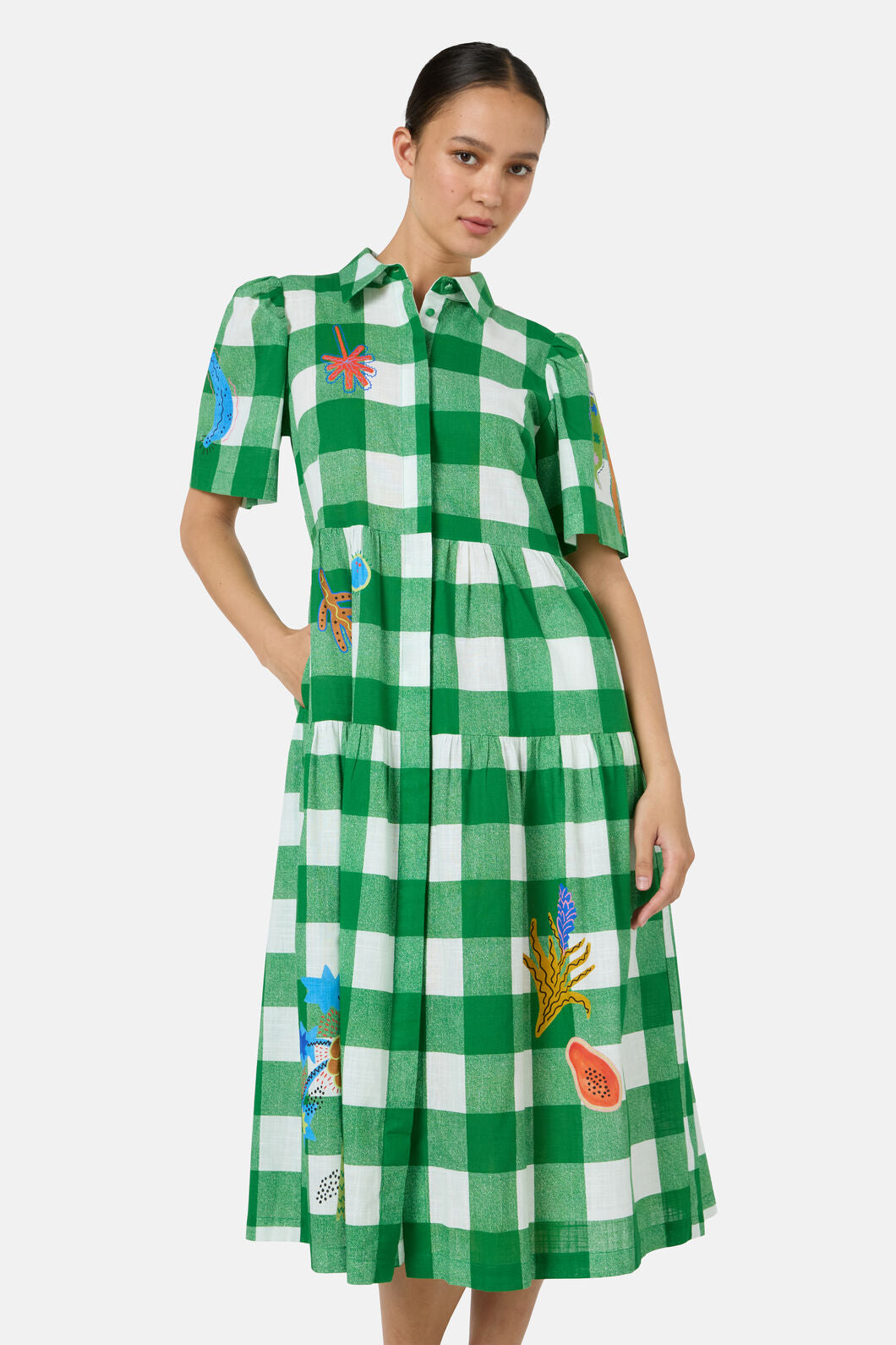 Gorman NZ - Rainforest Diaries Check Dress - check