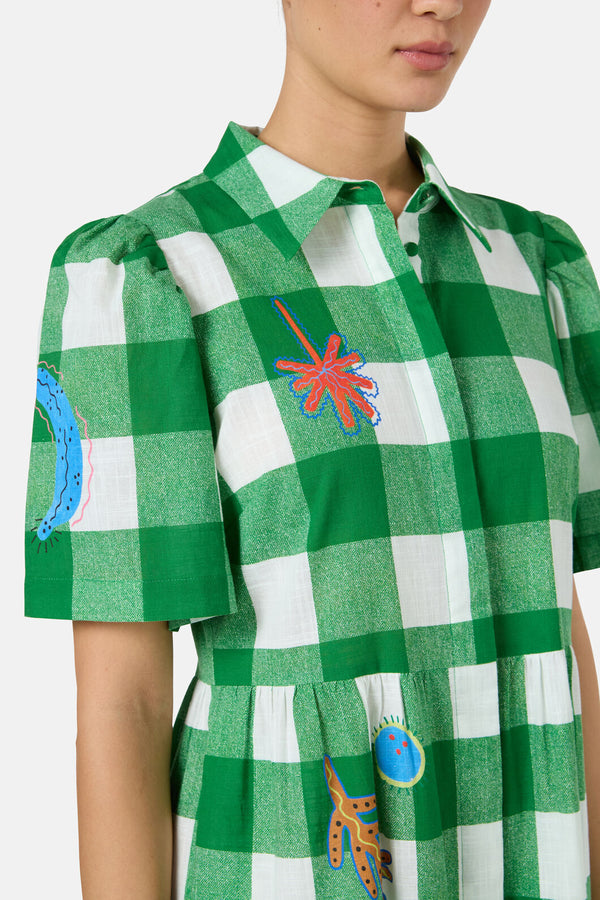 Gorman NZ - Rainforest Diaries Check Dress - check