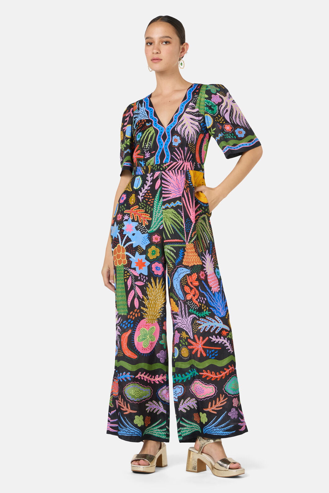 Gorman NZ - Rainforest Diaries Pantsuit - print