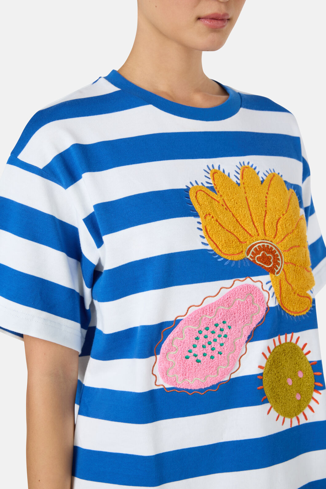 Gorman NZ - Jungle Stripe OS Tee - stripe