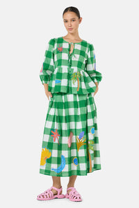 Gorman NZ - Rainforest Diaries Blouse - check