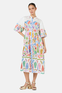 Gorman NZ - Rainforest Diaries Long Dress - print