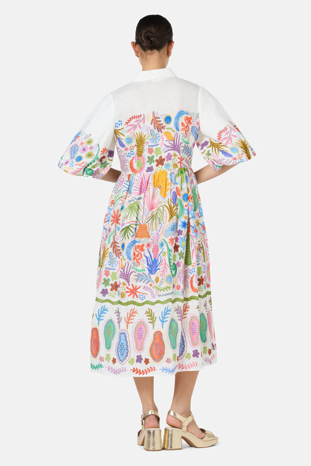 Gorman NZ - Rainforest Diaries Long Dress - print