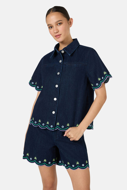Gorman NZ - Greta Denim Shirt - indigo