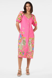 Gorman NZ - Plum Harvest Party Dress - print