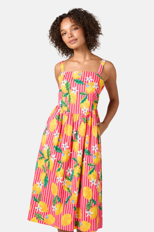 Gorman NZ - Lemonade Print Summer Dress - print