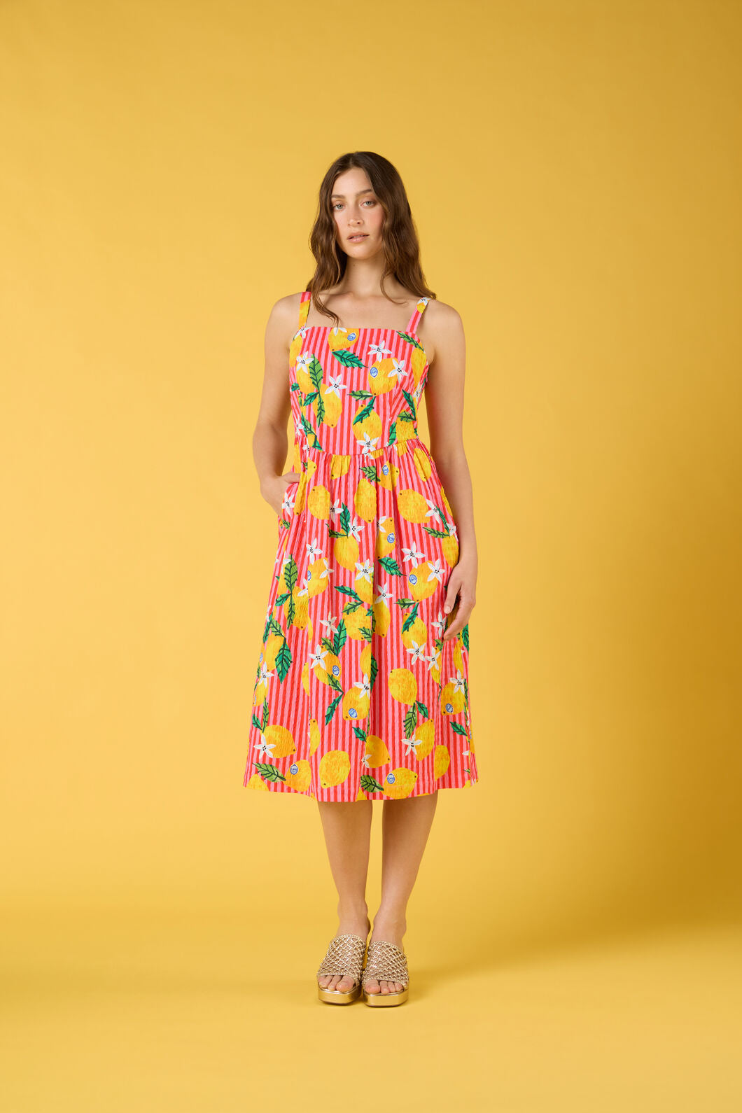 Gorman NZ - Lemonade Print Summer Dress - print