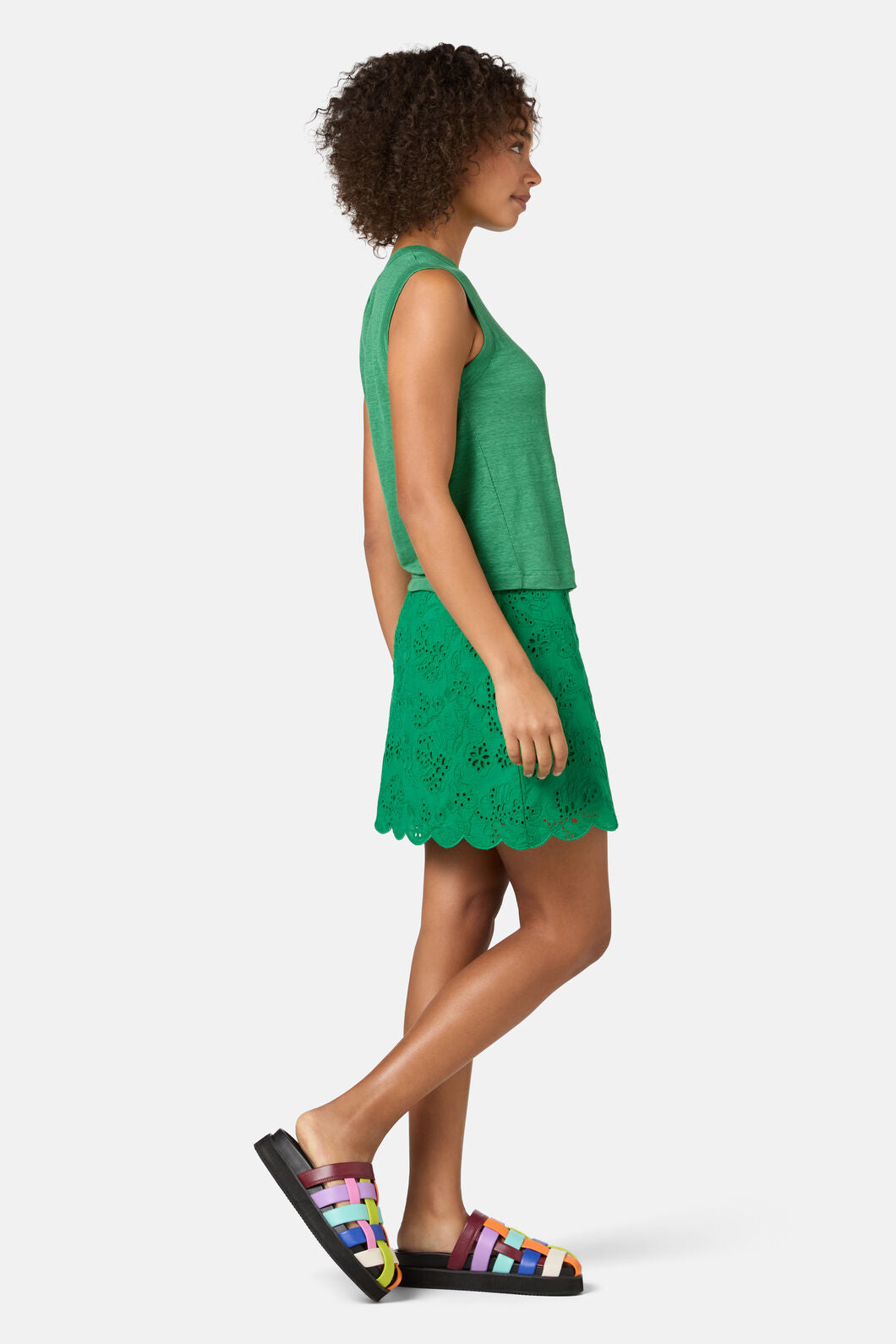 Gorman NZ - Hemp Jersey Tank - green