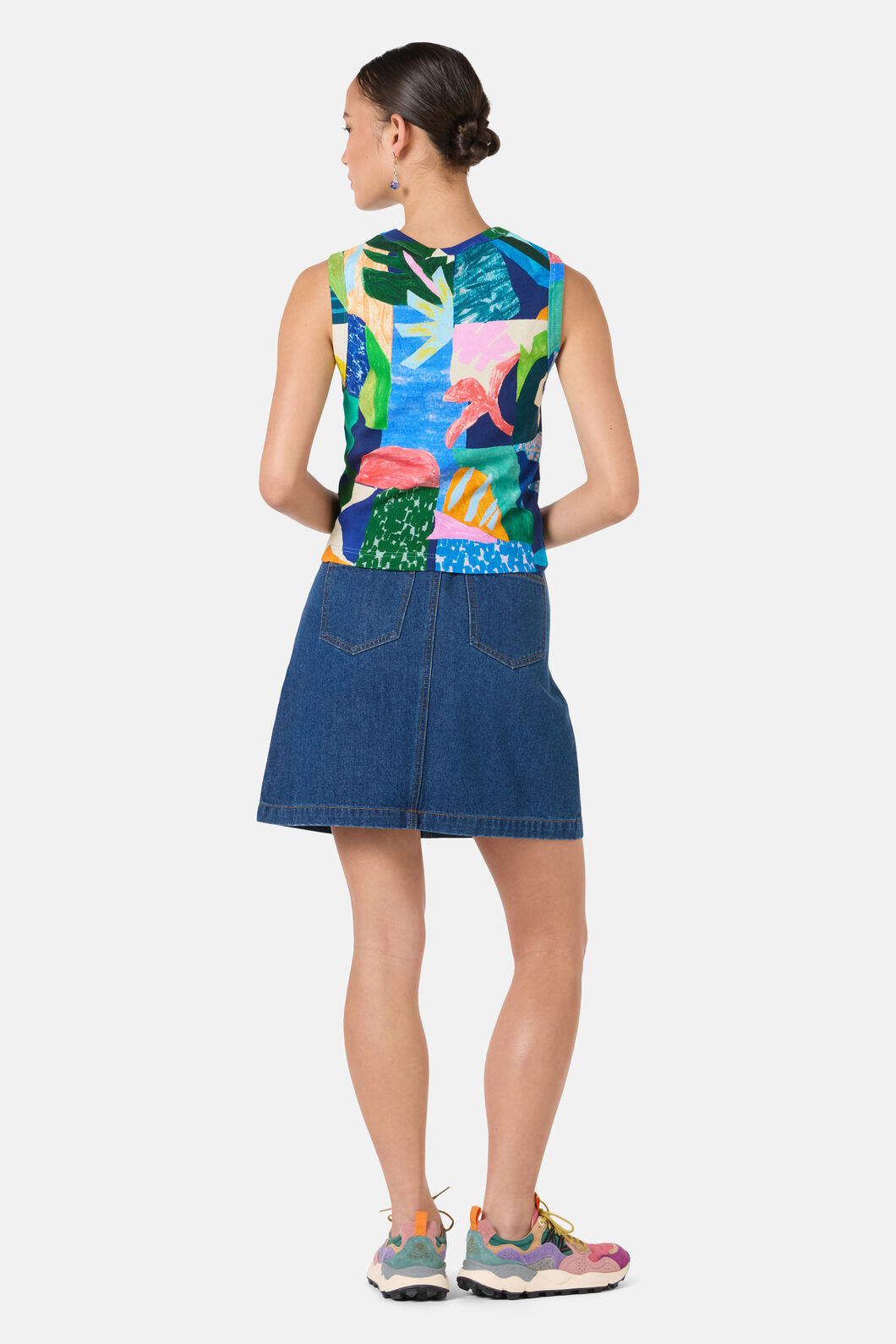 Gorman NZ - Jungle Rhapsody Rib Tank - print