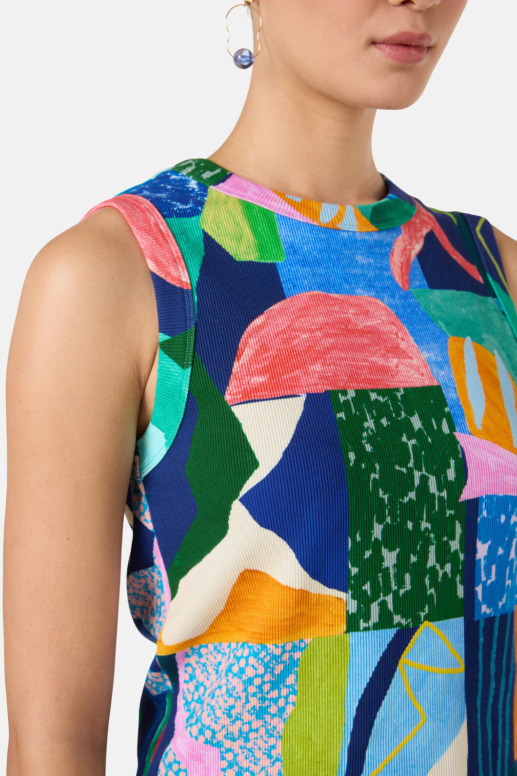 Gorman NZ - Jungle Rhapsody Rib Tank - print