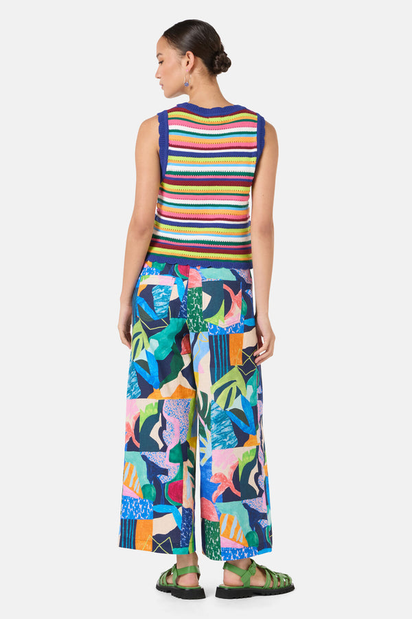 Gorman NZ - Crochet Rhapsody Vest - multi