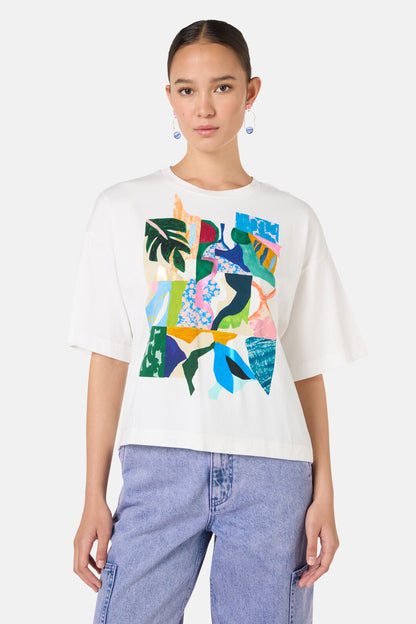 Gorman NZ - Jungle Rhapsody Relaxed Tee - print