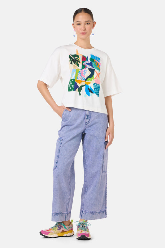 Gorman NZ - Jungle Rhapsody Relaxed Tee - print