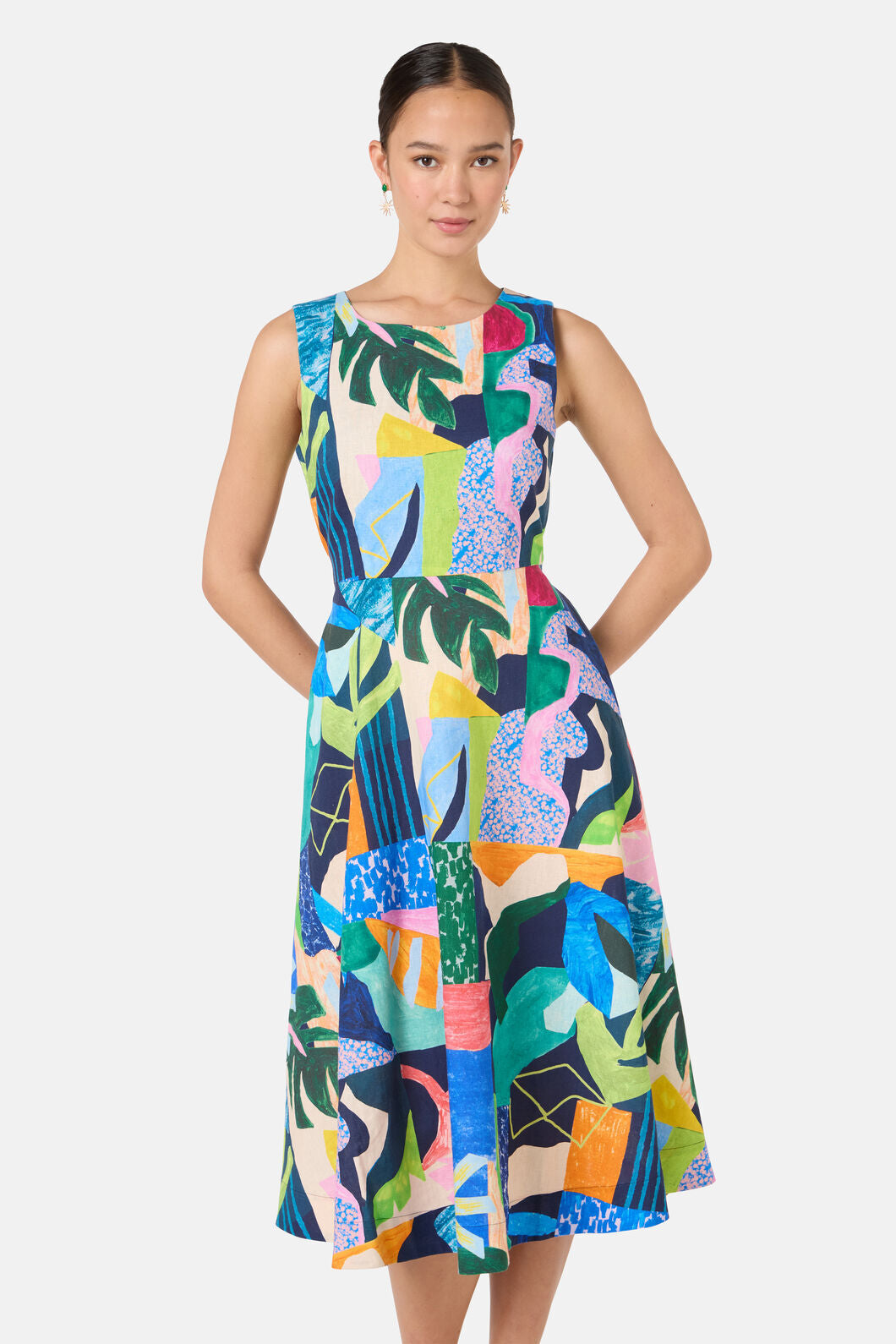 Gorman NZ - Jungle Rhapsody Long Dress - print