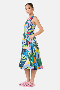 Gorman NZ - Jungle Rhapsody Long Dress - print