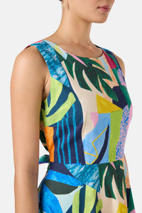 Gorman NZ - Jungle Rhapsody Long Dress - print