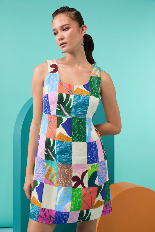 Gorman NZ - Jungle Rhapsody Mini Dress - print